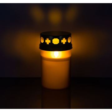 Світлодіодна свічка для кладовища LED/2xAA IP44