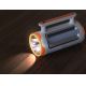 LED Акумуляторний ліхтарик з регулюванням яскравості 2в1 з функцією Power Bank LED/5W/230V 6 год 3500 mAh