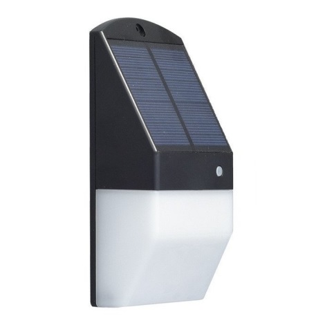 Світлодіодний настінний світильник з датчиком на сонячній батареї LED/1,2W/3,2V IP65