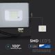 Світлодіодний прожектор SAMSUNG CHIP LED/10W/230V IP65 3000K чорний