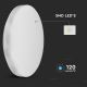 Світлодіодний стельовий світильник для ванної SAMSUNG CHIP LED/15W/230V 20см 3000K IP44