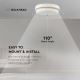 Світлодіодний стельовий світильник для ванної кімнати LED/12W/230V 4000K IP54