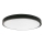 Світлодіодний стельовий світильник для ванної кімнати LED/18W/230V 3000K IP44 чорний
