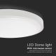 Світлодіодний стельовий світильник для ванної кімнати з датчиком LED/18W/230V 6500K IP44 білий + пульт дистанційного керування