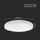 Світлодіодний стельовий світильник для ванної кімнати з датчиком LED/24W/230V 6500K IP44 білий + пульт дистанційного керування