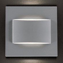 Світлодіодний світильник для сходів ERINUS LED/1,5W/12V 4000K сірий