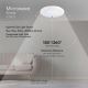 Світлодіодний світильник для ванної кімнати з датчиком LED/20W/230V 3000/4000/6000K IP66