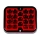 Світлодіодний світловідбивач SINGLE LED/1,9W/12V IP67 червоний