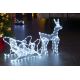 Світлодіодні вуличні різдвяні декорації LED/12W/230V IP44 північний олень