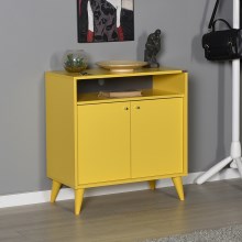 Шкаф 79x73 см желтый
