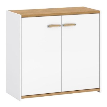 Шкаф ANTHO 85x90 см белый/коричневый