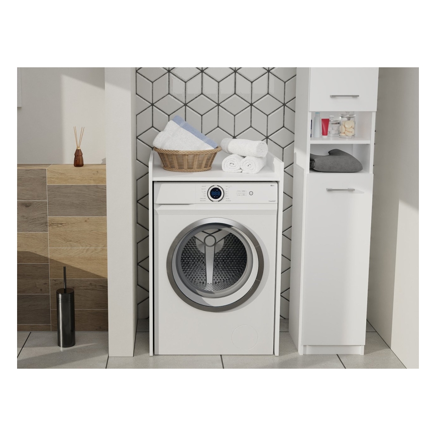 Шкаф для стиральной машины POLA 98x64 см белый