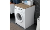 Шкаф для стиральной машины RANI 65x91,8 см белый/коричневый