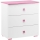 Шкаф PABIS 87x83 см белый/розовый