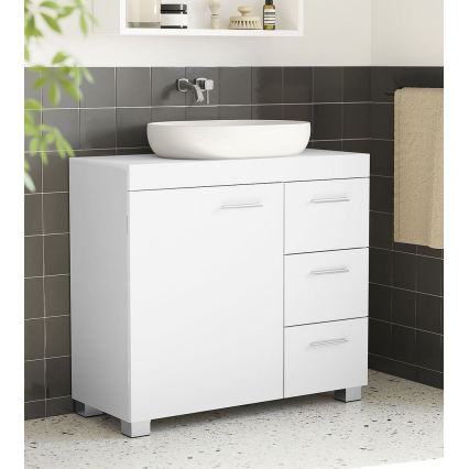 Шкафчик для ванной NICO белый