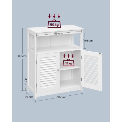 Шкафчик EIKE белый