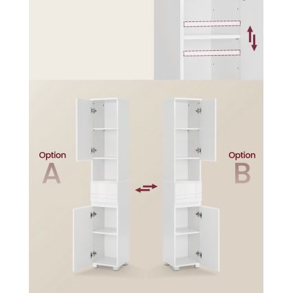 Шкафчик KATY белый