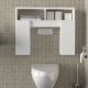 Шкафчик для ванной комнаты GERONIMO 61x76 см белый