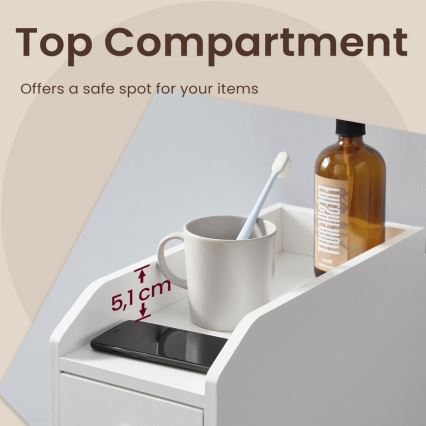 Шкафчик ZURI белый