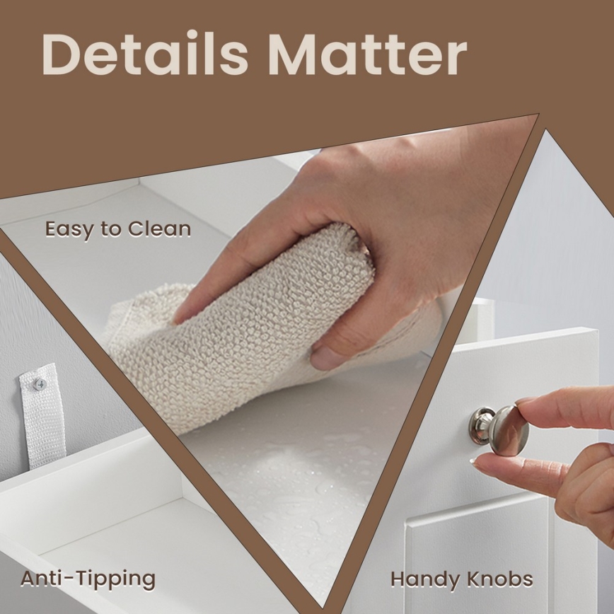 Шкафчик ZURI белый