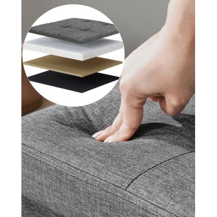 Скамья SULTAN тёмно-серая