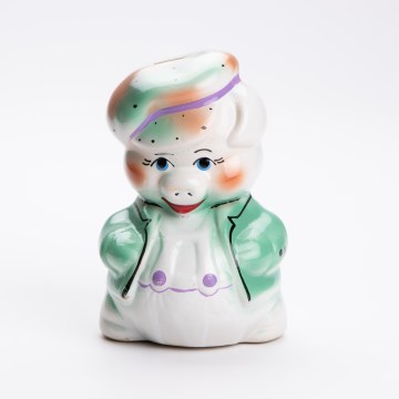 Скарбничка у вигляді поросятка бірюзовий