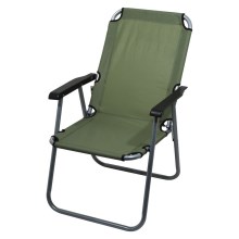 Складное кресло для кемпинга зеленое