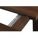 Складной обеденный стол SALUTO 76x110 см бук/коричневый