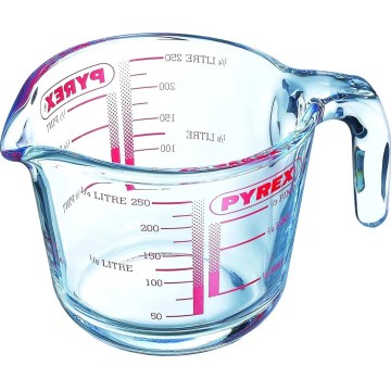 Скляна мірна кружка PYREX 1 л