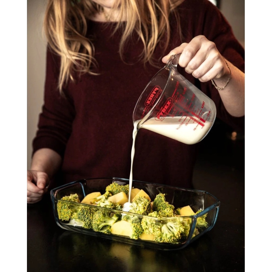 Скляна мірна кружка PYREX 1 л