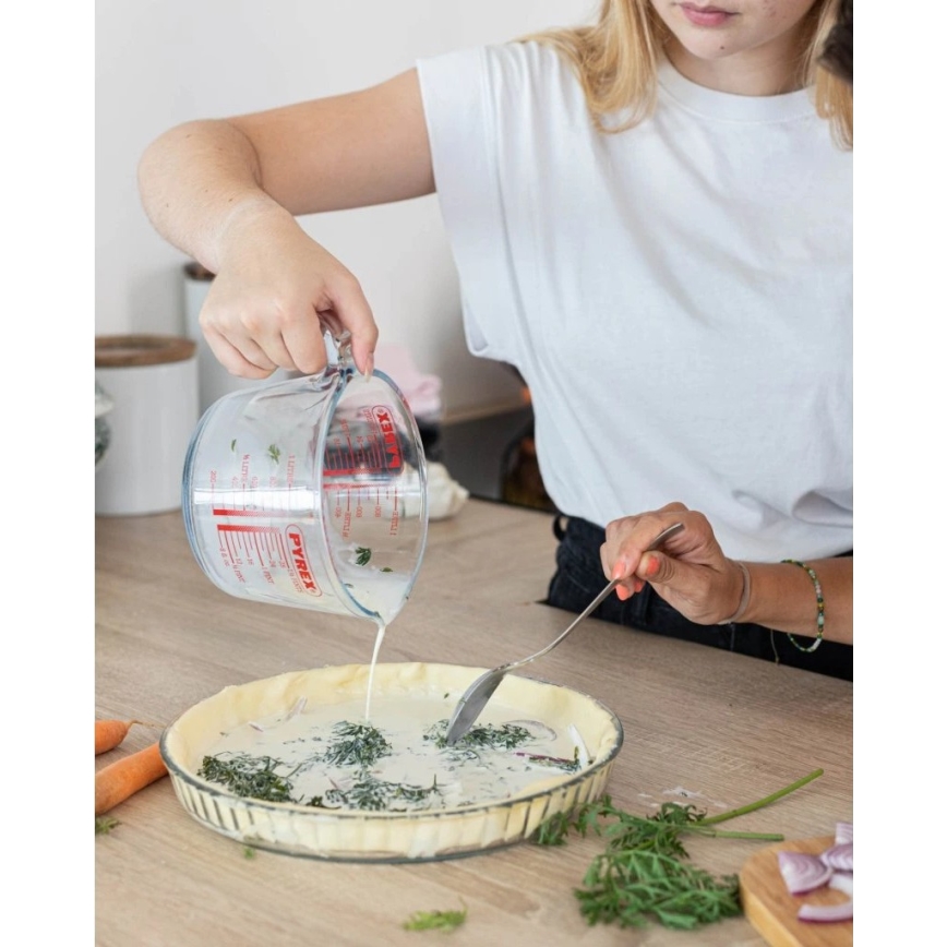 Скляна мірна кружка PYREX 1 л