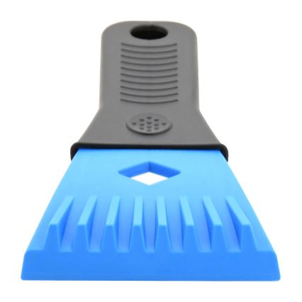 Скребок автомобільний чорний/синій