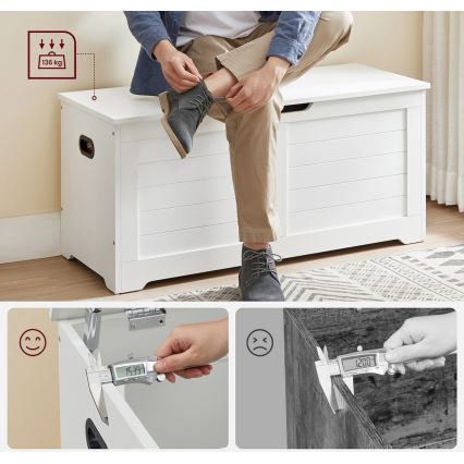 Скриня TOVIAN біла