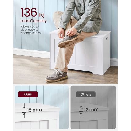 Скриня TOVIAN біла