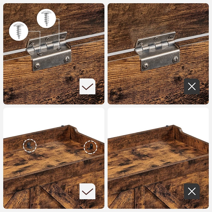 Скриня TOVIAN коричнева