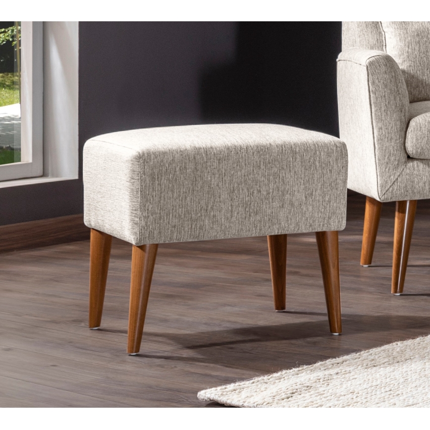 Табурет NIMO 46x50 см кремовый