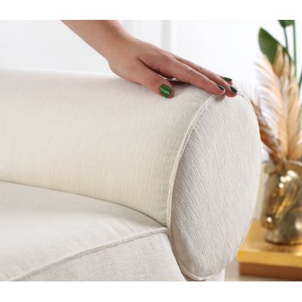 Табурет TIKI 47x45 см кремовый