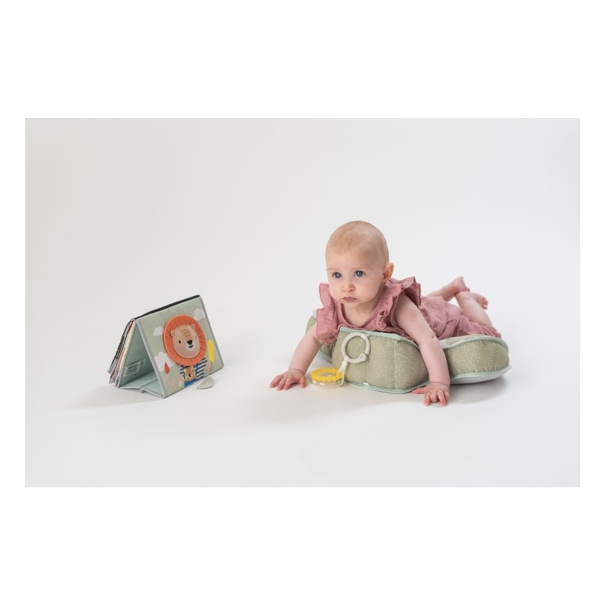 Taf Toys - Детская подушка для животика TUMMY-TIME саванна