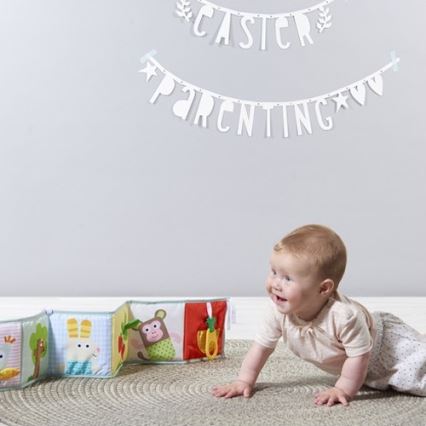 Taf Toys - Дитяча текстильна книга 3в1 тварини
