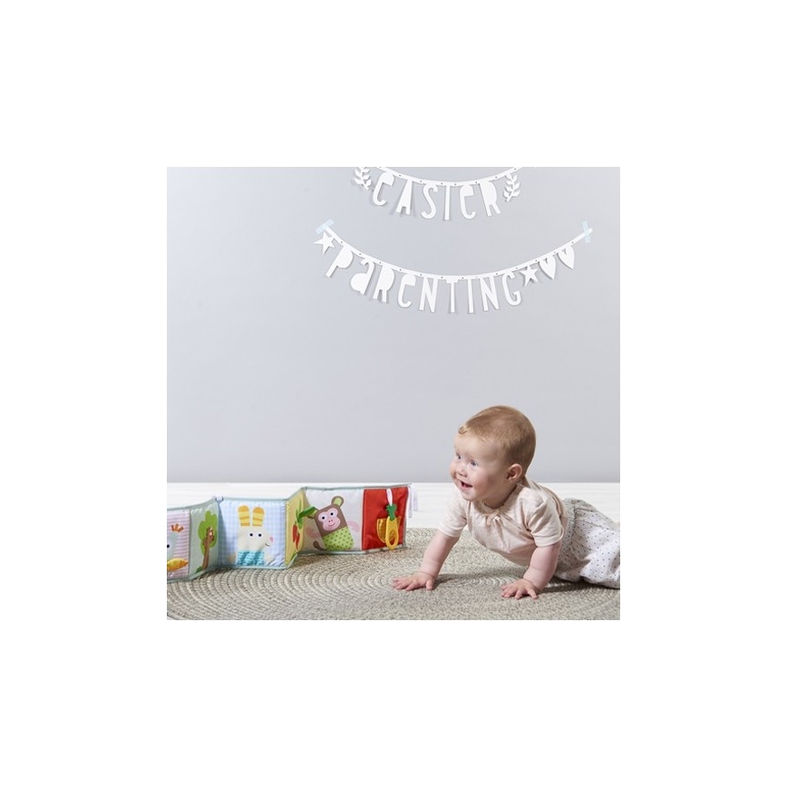 Taf Toys - Дитяча текстильна книга 3в1 тварини