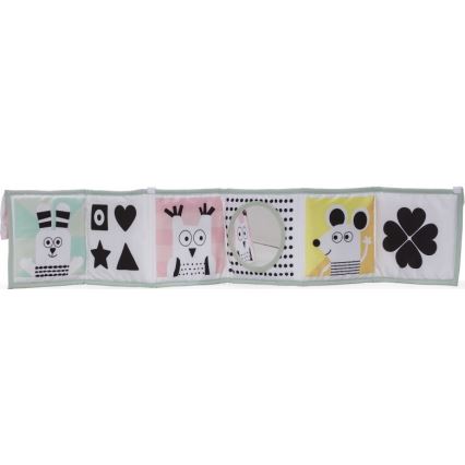 Taf Toys - Дитяча текстильна книга 3в1 тварини