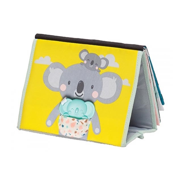 Taf Toys - Дитяча текстильна книга з дзеркальцем коала