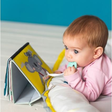 Taf Toys - Дитяча текстильна книга з дзеркальцем коала