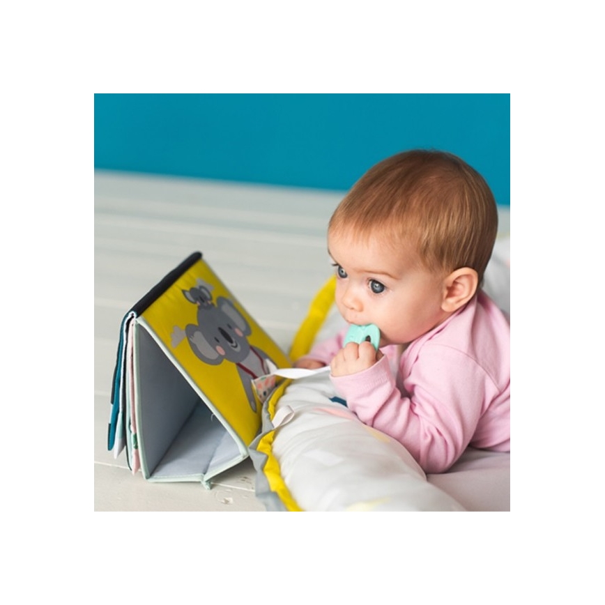 Taf Toys - Дитяча текстильна книга з дзеркальцем коала