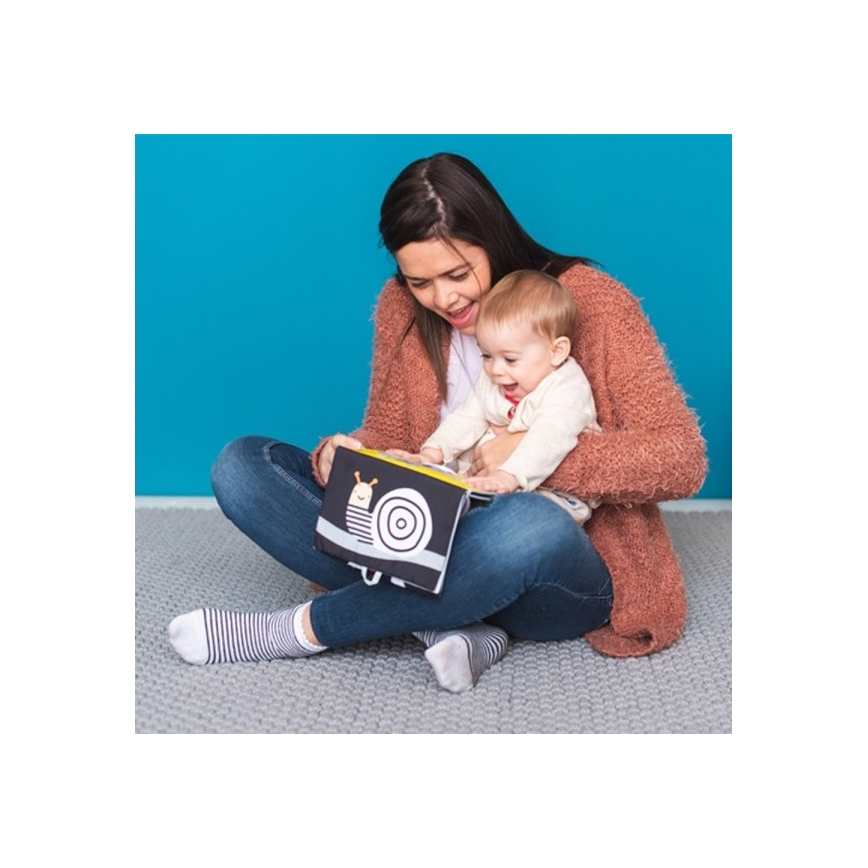 Taf Toys - Дитяча текстильна книга з дзеркальцем коала
