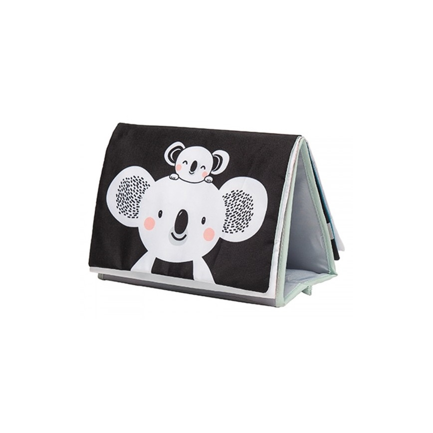 Taf Toys - Дитяча текстильна книга з дзеркальцем коала