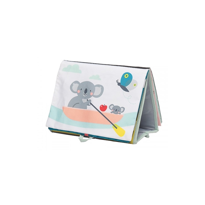 Taf Toys - Дитяча текстильна книга з дзеркальцем коала