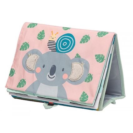 Taf Toys - Дитяча текстильна книга з дзеркальцем коала