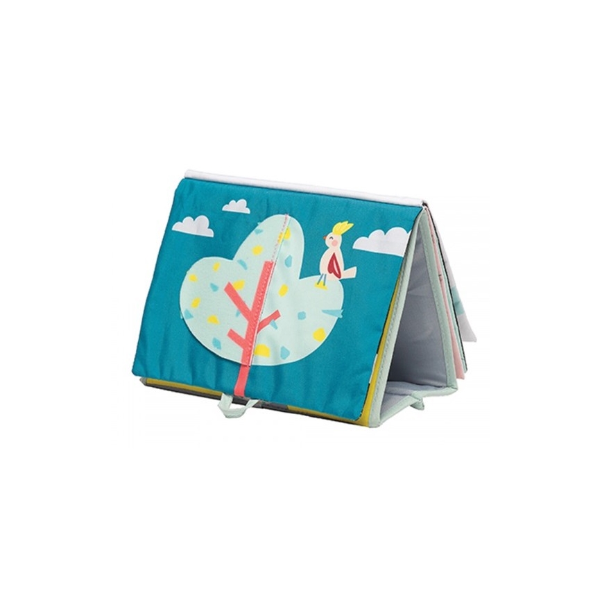 Taf Toys - Дитяча текстильна книга з дзеркальцем коала