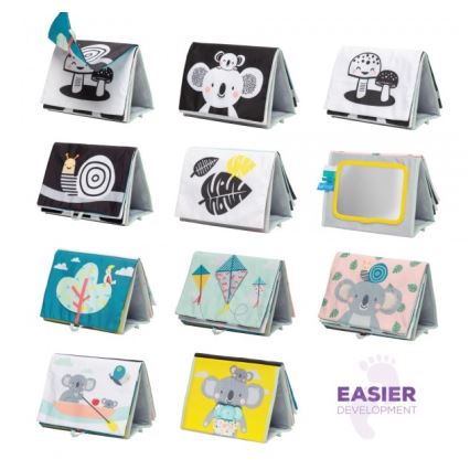 Taf Toys - Дитяча текстильна книга з дзеркальцем коала